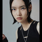 TOULES_Falling leaf pendant necklace
