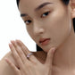 BOONEE _ Peach Heart Thorn Series Ring