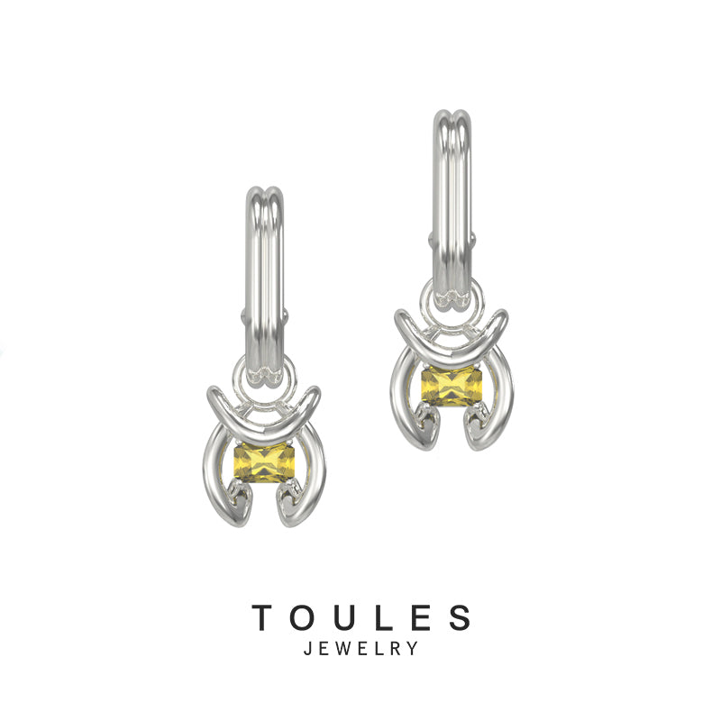 TOULES _ Kirby's Dream Land-Pendant earrings