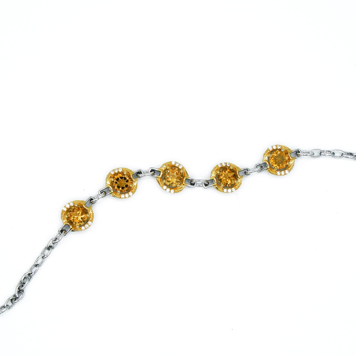 Shiny shiny _ Citrine bracelet