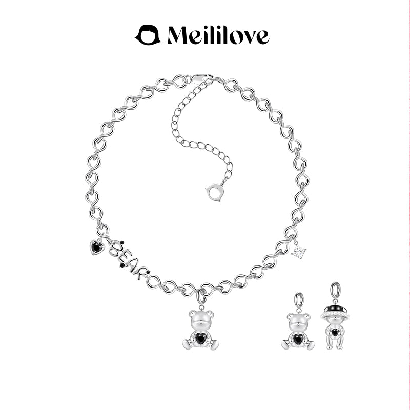 Meililove - The magical bear necklace