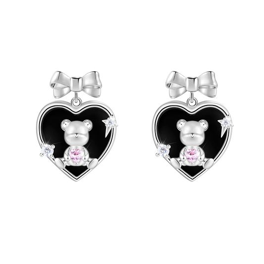 Meililove -Guardian Sweetheart earrings