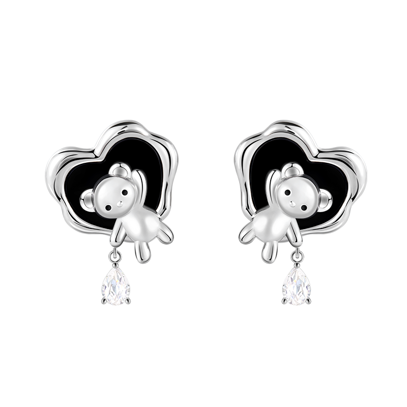 Meililove -The magical bear earring