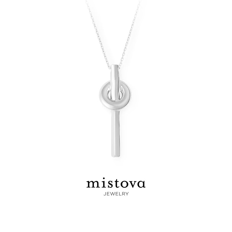 Mistova_ CUT THROUGH NECKLACE