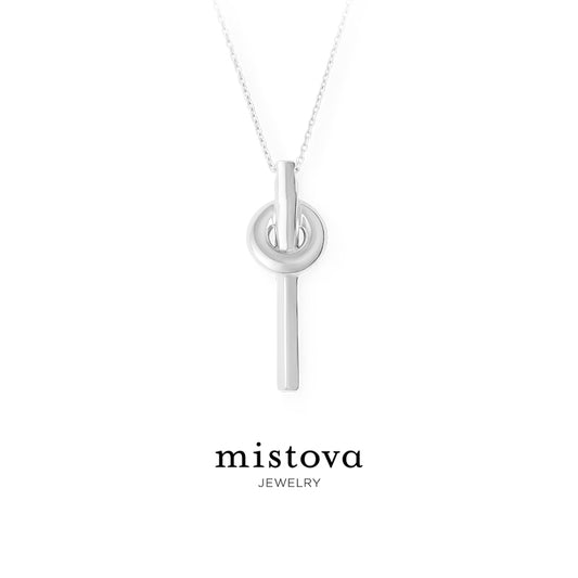 Mistova_ CUT THROUGH NECKLACE