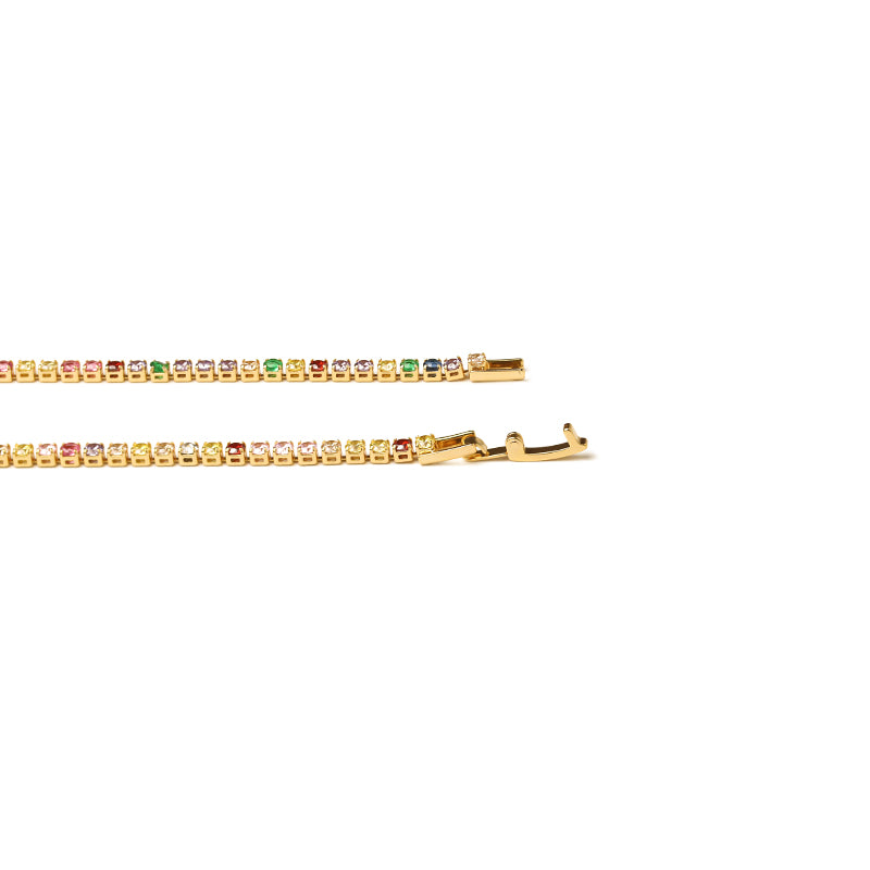 Classic line - coloured zircon bracelets