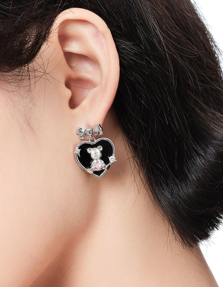 Meililove -Guardian Sweetheart earrings