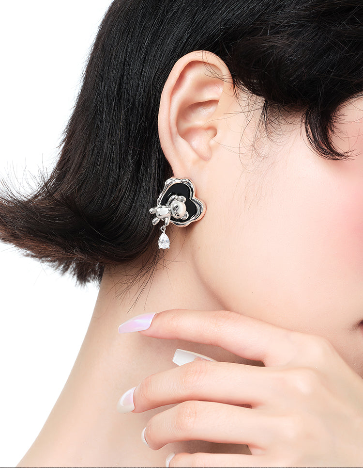 Meililove -The magical bear earring