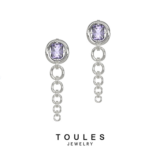 TOULES _ Multi-Ring Earrings